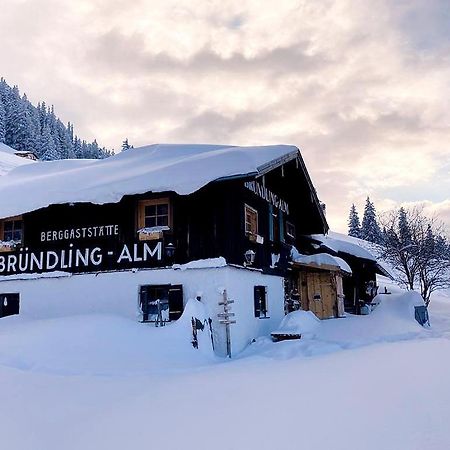 Bruendling-Alm Berggasthof Auf 1167M Auf Dem Hochfelln برغن المظهر الخارجي الصورة