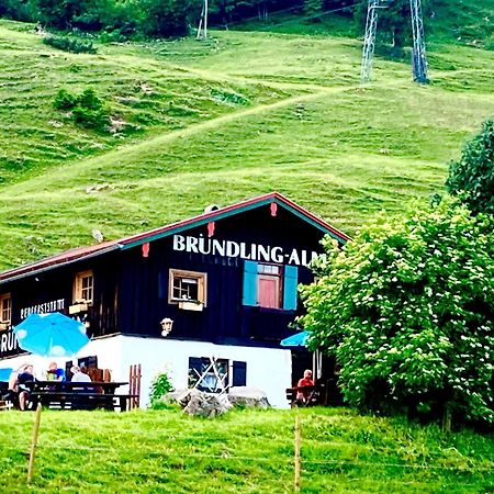 Bruendling-Alm Berggasthof Auf 1167M Auf Dem Hochfelln برغن المظهر الخارجي الصورة