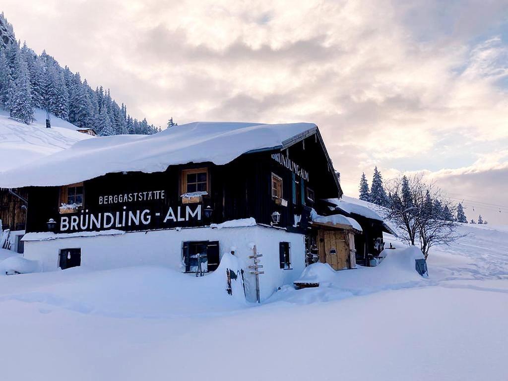 Bruendling-Alm Berggasthof Auf 1167M Auf Dem Hochfelln برغن المظهر الخارجي الصورة