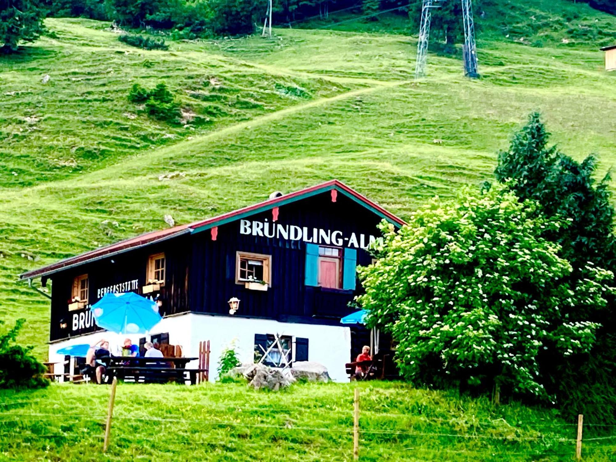 Bruendling-Alm Berggasthof Auf 1167M Auf Dem Hochfelln برغن المظهر الخارجي الصورة
